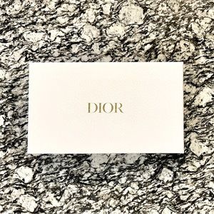 Dior Gift Box and Cards